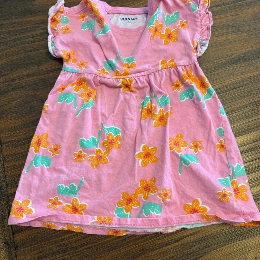Lot of Three Dresses and One Romper, Bundle of Four, size 2T